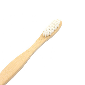 Natural Eco Friendly Bamboo Toothbrushes Biodegradable Handle With Soft Bristles